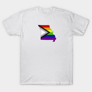 Progress pride flag - Missouri T-Shirt